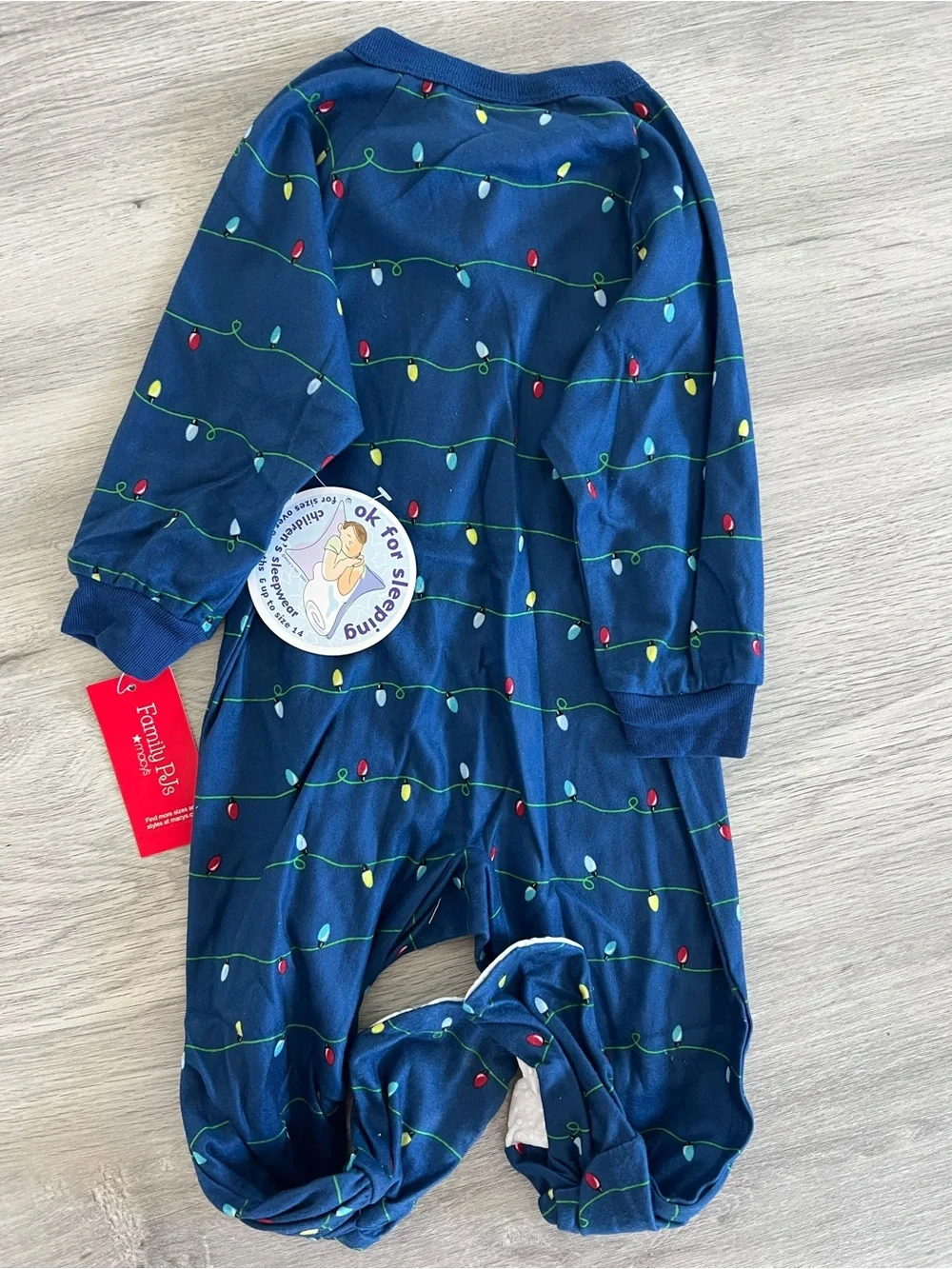 Family Pajamas navy blue